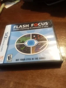 Flash Focus: Vision Training in Minutes a Day (Nintendo DS, 2007) CIB - Picture 1 of 6