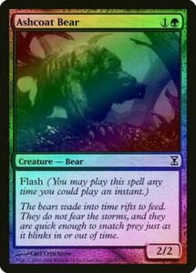 Ashcoat Bear FOIL Time Spiral NM Green Common MAGIC GATHERING - Picture 1 of 1
