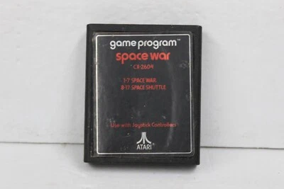 Space War CX-2604 (Atari 2600, 1978) Text Label Varient. Cart Only - Image 1 of 2