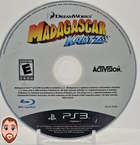 Madagascar Kartz Playstation 3 solo disco *senza custodia o manuale!* - Foto 1 di 2