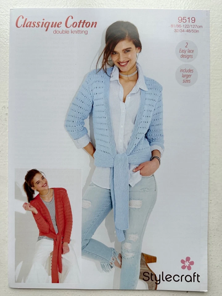 Stylecraft 9519 Cardigans in Classique Cotton DK