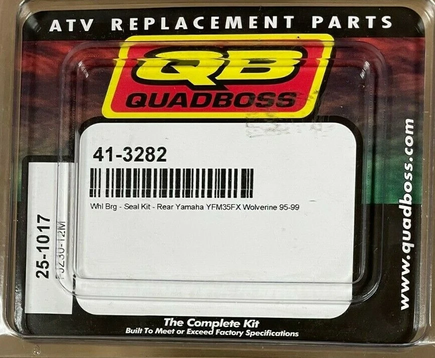 1995-99 Yamaha YFM35FX Wolverine QuadBoss Rear Wheel Bearing Kit, 413282 - Image 1 of 1
