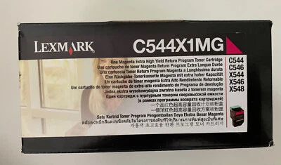 original lexmark c544x1mg lexmark c544 x 1 mg magenta lexmark x546 c546 x544  - Bild 1 von 2