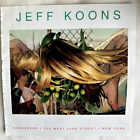 2002 Print Ad, Jeff Koons Art - Hair, Fishnet, Peas, Fence, Sonnabend Gallery Ny