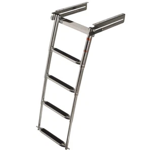 Boat Telescoping Swim Platform Ladder 735797 | 4-Step 42 Inch SS - Picture 1 of 7