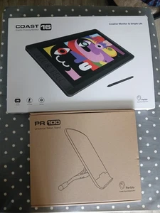 Parblo Coast16 Graphic Drawing Monitor 15.6 Inch Digital Drawing Tablet +extras - Zdjęcie 1 z 5