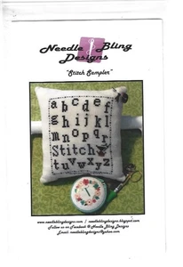Stitch Sampler Needle Bling Designs  Cross Stitch Chart - Picture 1 of 2