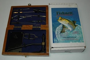 FISHNETT FLY TYING VISE AND TOOLS - NEVER USED! - Picture 1 of 4