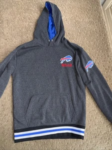 Buffalo Bills Mafia NFL Football Hoodie Herren Gr. Small gestreifte Ärmel Taille " - Bild 1 von 11