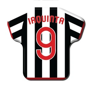 Calamita Simile a T-Shirt Calcio Stagione 2007/2008 Juve 9 Vincenzo Iaquinta - Picture 1 of 9