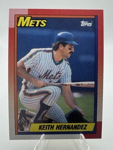 Keith Hernandez 1990 Topps #230 Mets de Nueva York - Imagen 1 de 2
