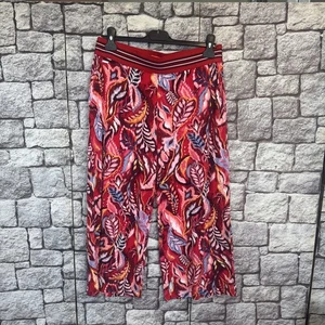 Street on Hose Sommer 38 M Rot-Bund,Gerades Bein,Viskose 24W84 - Bild 1 von 14