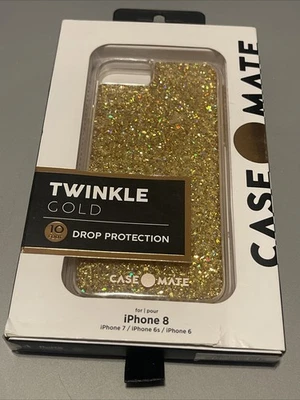 🌍 Case-Mate Twinkle 保护壳 适用于 Apple iPhone SE 8 7 6s 6 开箱!!️ — 第 1/3 张图片