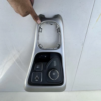 2017- 2021 Jeep Compass Center Console Floor Gear Shift Bezel P68410441AA - Image 1 of 4