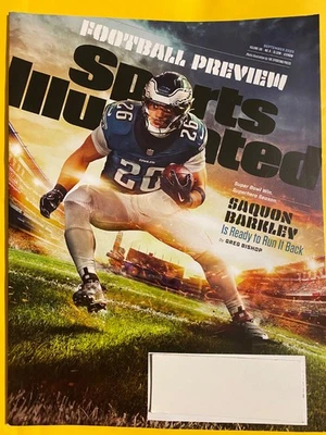 SAQUON BARKLEY sports illustrated ARCH MANNING drew allar C.J. STROUD drake may Foto 1 de 4