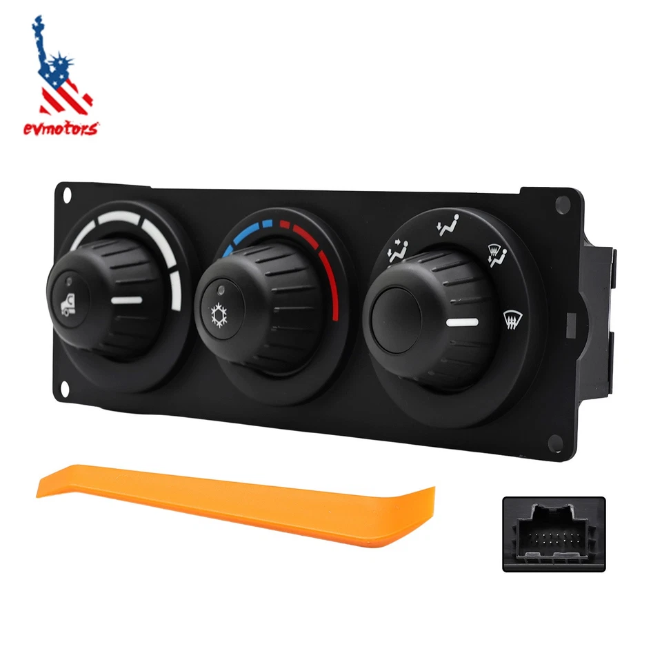 F21-1013-21-000 para Kenworth T880 HVAC AIRE ACONDICIONADO control de calefacción cabina corta control de tablero Foto 1 de 4