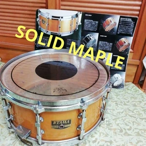 Tama Solid Maple Snare Drum Sm646 - Picture 1 of 17