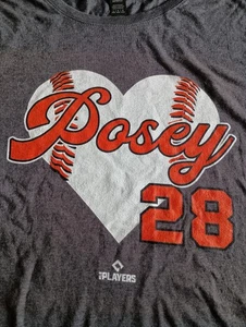 Buster Posey #28 SF San Francisco Giants MLB Damen grau T-Shirt Größe Large - Bild 1 von 18