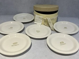 Williams Sonoma Käse Serie Vorspeisen Teller geprägt 6er Set - Bild 1 von 10