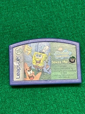 Leap Frog Leapster SPONGEBOB SQUAREPANTS SAVES THE DAY Game  Cartridge - Image 1 of 2