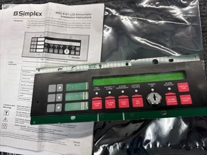 Simplex 4606-9102 Feuermeldezentrale Melder Fernbedienung LCD für 4010ES - Bild 1 von 11