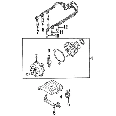 Cable de enchufe MD322764 para Mitsubishi Foto 1 de 4