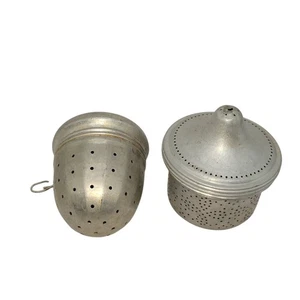 Acorn Style Aluminum Tea Infusers - Set of 2 - used - Picture 1 of 6