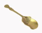 Handmade Brass Spoon Old Indian Dining Table Utility Dish Serving Spoon G66-1186