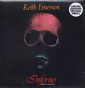 Keith Emerson - Inferno Original Soundtrack Limited Crystal Viny Gatefold LP NEW - Foto 1 di 2