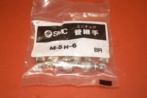 10X new SMC Miniature Fittings M-5H-6  - Picture 1 of 2