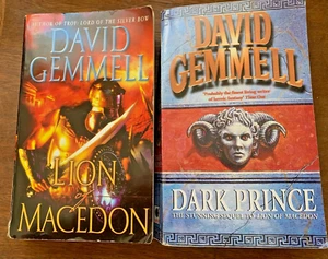 Lion Of Macedon & Dark Prince by David Gemmell 2 Sipstrassi PB Novels - Picture 1 of 1
