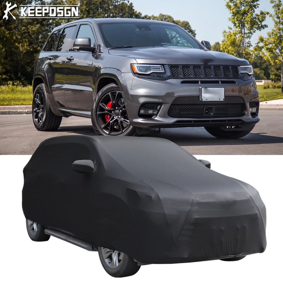 Cubierta de auto satinada elástica a prueba de arañazos para Jeep Grand Cherokee SUV INTERIOR EE. UU. Foto 1 de 4