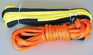 Australian Made 4WD Recovery Kit 1*30m Winch Rope Fixed eye +1*15m Towing Rope - Picture 1 of 4