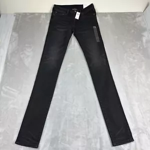 American Eagle Jeans Men's 32x34 Black Stacked Skinny Flex Stretch Denim - Picture 1 of 10