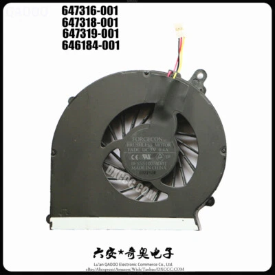 HP 2000-239wm 2000-329wm 2000-299wm 2000-369wm 2000-379wm CPU Cooling Fan - Image 1 of 2