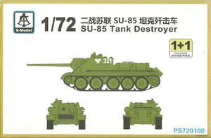 Destructor de tanques modelo S 1/72 SU-85 (2 kits por caja) - Imagen 1 de 1