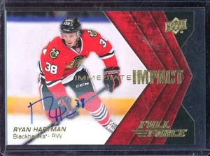 2015-16 Upper Deck Full Force Immediate Impacts Autographs #IIRH Ryan Hartman - Bild 1 von 2
