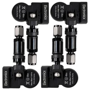 4 Tire Pressure Sensors RDKS Sensors Metal Valve Black for BYD Tang New 01.2017- - Picture 1 of 12