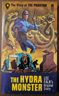 The Phantom - THE HYDRA MONSTER by Lee Falk / Phantom #8 1973 UNREAD pulp PBO - Image 1 of 3