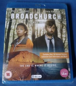 BROADCHURCH (2013 TV Series) SERIES TWO BLU RAY * NEW SEALED FREE 1st CLASS P&P - Picture 1 of 2