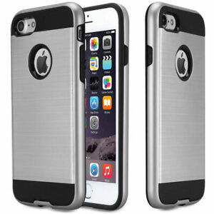 For iPhone 6 Plus | 7Plus| 8Plus Shockproof Metallic Slim Holder Case Cover