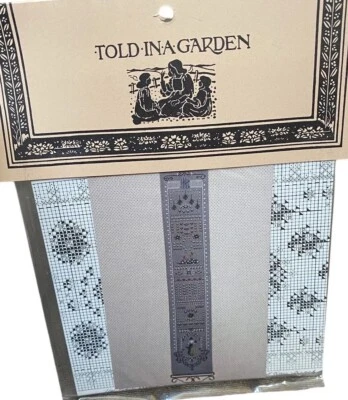 Family Treasures Counted Cross Stitch Pattern Floral Hearts Told In A Garden - Image 1 of 4