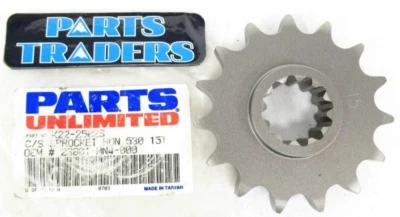Parts Unlimited Front Sprocket 15T Honda CBR600 F/F2/F3 1987-1996 CBR500 1987-88 - Image 1 of 2