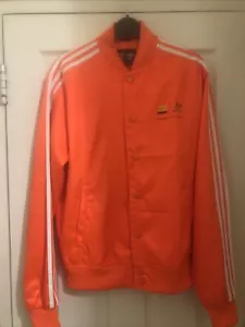 Adidas Pharrell Williams Orange Jacket m Men's Sport Track Top - Picture 1 of 5