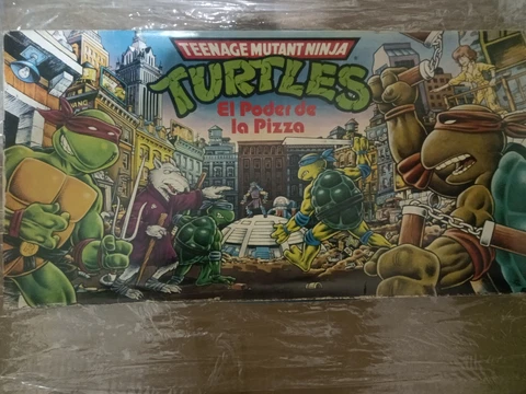 boardgame TMNT Mirage Teenage Mutant Ninja Turtles Playmates Argentina Cover