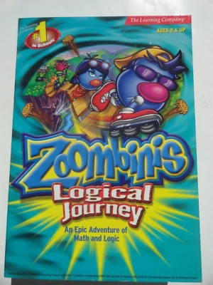 Zoombinis Logical Journey PC / Mac CD ROM Game NEW SEALED - Image 1 of 4