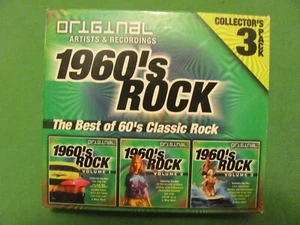 Original Artists & Recordings - 1960's Rock - Collectors 3 Pack CD. - Picture 1 of 5