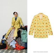 Gucci Ha Ha Gingham Yellow Blazer Jacket- BNWT- RRP$3,900 USD