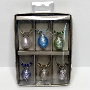 Pier 1 Imports 6 Ostern Pastell Eier Trinken Charms  - Bild 1 von 2