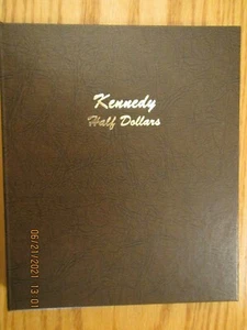 COMPLETE DANSCO 1964 to 2017 Kennedy Half Dollar Book Folder Album ALL 100 BU #1 - Picture 1 of 12
